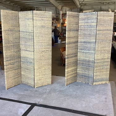 Pair of Bamboo Room Dividers