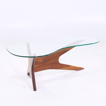 Adrian Pearsall for Craft Associates Mid Century Walnut Jacks Coffee Table - mcm 