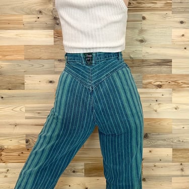 Blaze Western Striped Vintage Jeans / Size 25 