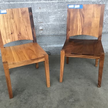 Pair of Wood Chairs (Seattle)