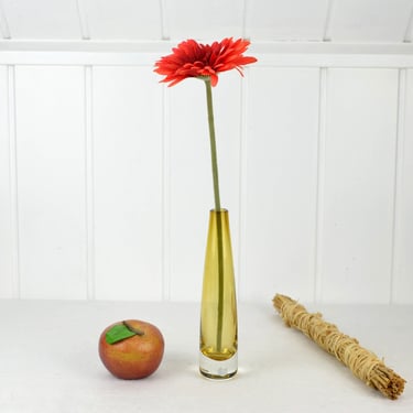 Kosta Boda cased glass vase glass vase studio glass 50s 60s art glass glass Vicke Lindstrand Sweden Brocante flower vase vintage design 
