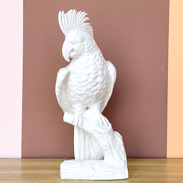 Chic Ceramic Cockatoo