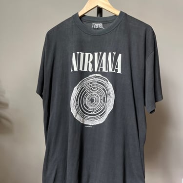 1992 SUB POP EMPLOYEE NIRVANA VESTIBULE T SHIRT