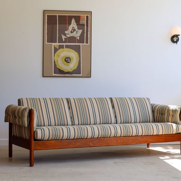 Mid Century Modern Swedish Sofa Daybed by DUX 
