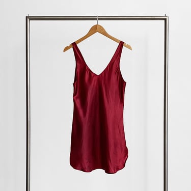 Cranberry Slip Dress