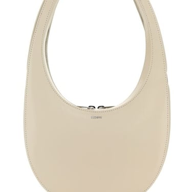 Coperni Women Ivory Leather Swipe Handbag