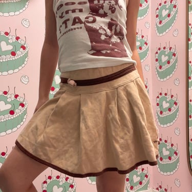 Snoopy Beige and Brown Skirt