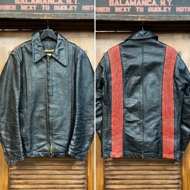 60s BATES twotone leather jacket special