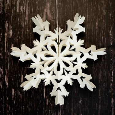 BWC Octaris Snowflake Paper Decoration