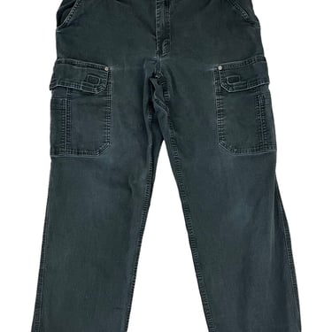 Duluth Trading Black Fire Hose Flex Pants Fits 38x31