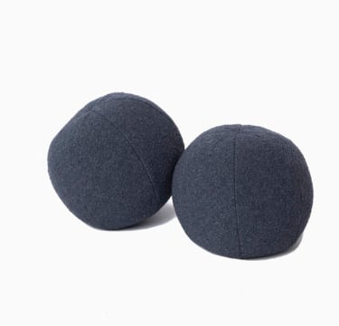 boucle sphere pillow