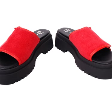 E8 Miista Terrycloth Platform Sandals