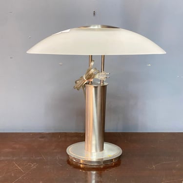 Mid-Century Modern 2-Light Touch Lamp