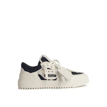 Off-White 'Low 3.0' White Leather Blend Sneakers Men