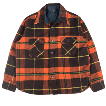 Vintage JC Penney "MG" Heavy Wool Flannel