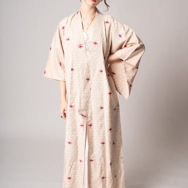 1950’s Peach Meissen Silk Kimono