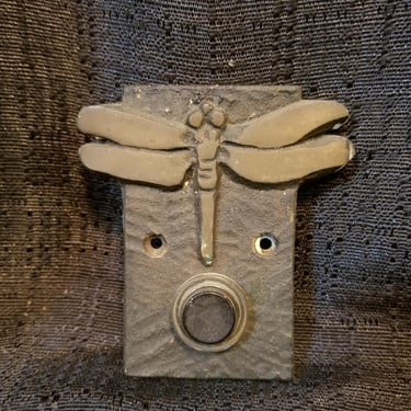 Paul Stravch Studio Dragonfly Doorbell Button