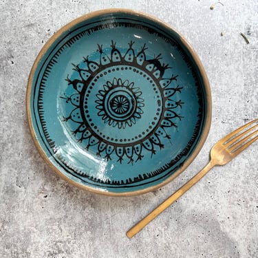 Unique ceramic plate 2 ,Pasta bowl, housewarming gifts, handmade pottery , ready to ship 