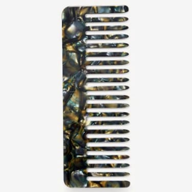 No. 2 Comb in Green Tortoise