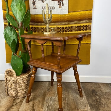 Cute Vintage 60s End Table Ranch Style 
