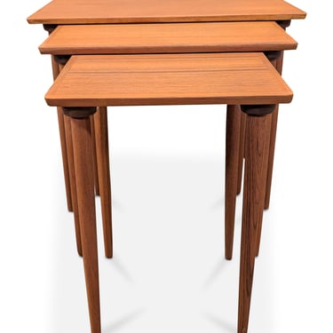 Teak Nesting Tables - 032555