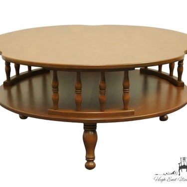 ETHAN ALLEN Heirloom Nutmeg Maple Colonial Early American 33" Accent Coffee Table 10-8581 