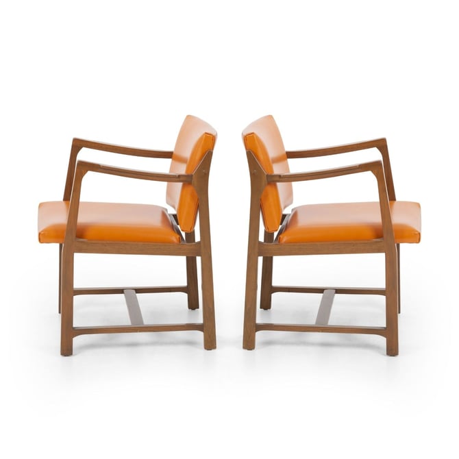 Pair of Edward Wormley for Dunbar Occasional Chairs