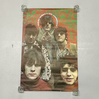 Rare Tommy James & The Shondells from 1969 - The Visual Thing - Original Rock Posters - 1960s Psychedelic Music Wall Art - Crimson Clover 
