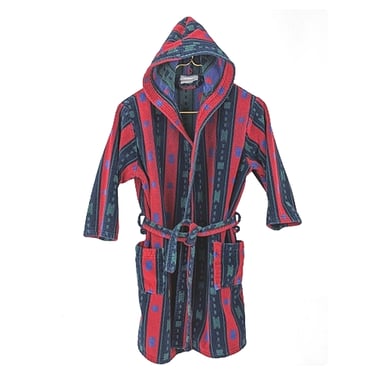 vintage 90's kids' cotton terry bathrobe (Size: XLB)