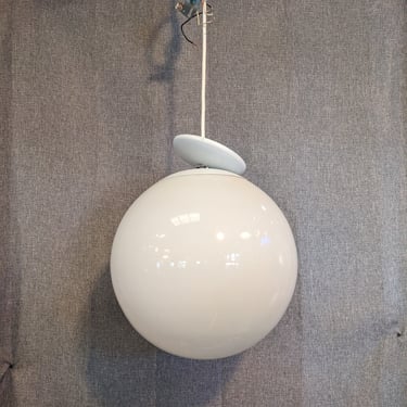 Vintage MCM globe Pendant light