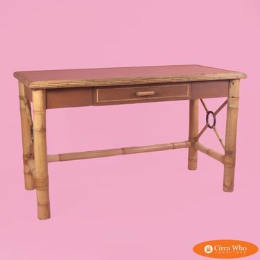 Large McGuire Style Bamboo Desk