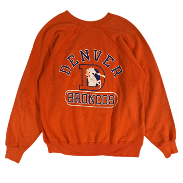 Vintage Denver Broncos "Champion" Raglan Sweatshirt