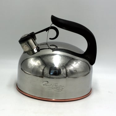 vintage Revere Ware 2 Quart Tea Kettle 