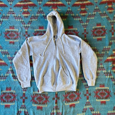 Vintage 1980s Lee Zip Up Hooded Sweatshirt 