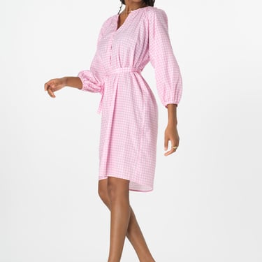 Classic Dress | Pale Pink Gingham