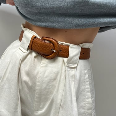 Ralph Lauren Pebbled Leather Belt