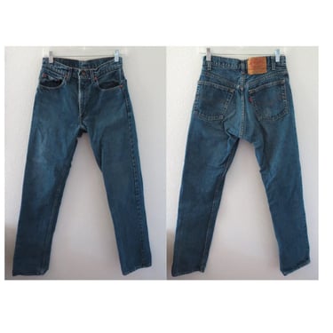 Levis 505 Jeans Vintage Men's Denim Pants - Red Tab - W 29 x L 32 