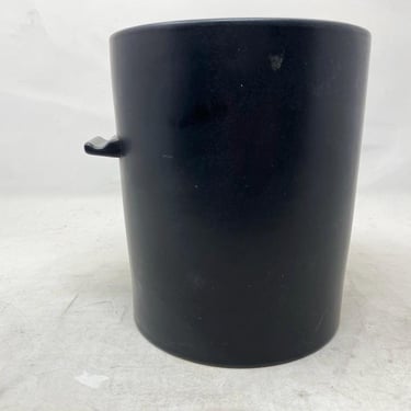 Unique Matte Black Ceramic Ice Bucket / Wine Cooler - LushLife 