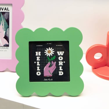 Green Petal Photo Frame