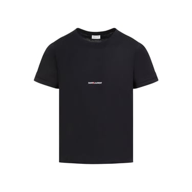 Saint Laurent Men Saint Laurent Crew Neck T-Shirt