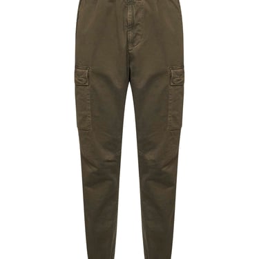 Stone Island Men Green Cargo Trousers