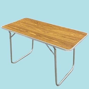 LOCAL PICKUP ONLY ———— Vintage Folding Table 