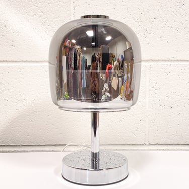 Glass Mushroom Style LED Table Lamp