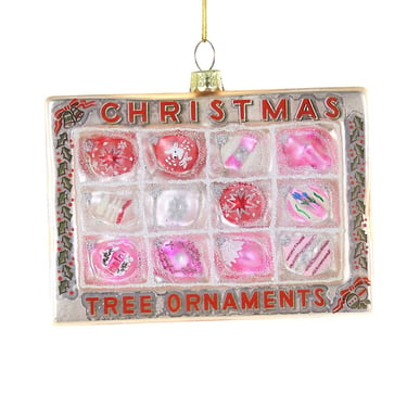 Vintage Pink Ornaments Ornament