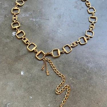 St.John Vintage Gold Chain Belt by VintageRosemond