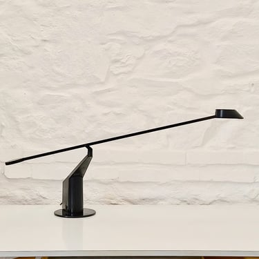 Ala Halogen Desk Lamp by Rodolfo Bonetto for Guzzini | Italian Postmodern | 1980s 