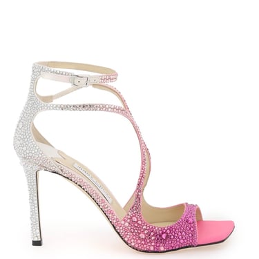 Jimmy Choo Azia 95 Pumps With Crystals Women