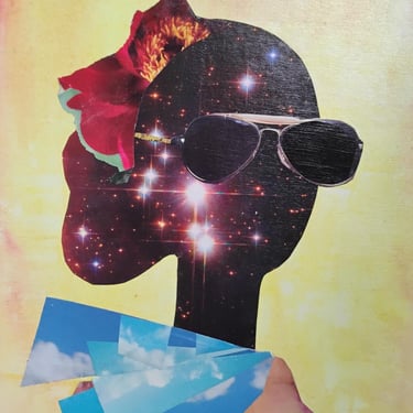 Shades  African American Art  Collage 