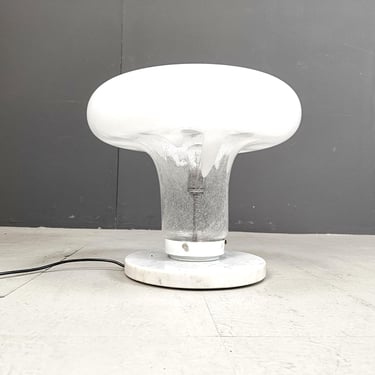 Vintage table lamp by Mazzega, 1960s - mid century table lamp - vintage glass table lamp - 1960s table lamp - italian table lamp 