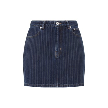 Kenzo Stripped Jacquard Mini Skirt Women